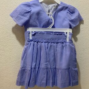 - New Gabby lavender 2 pice suits size 8